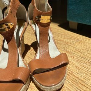 Michael Michael Kors 8 platform wedge sandal